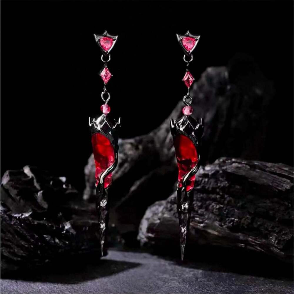 Love and Deepspace,Sylus Abyss Master Series Witch Stud Earrings,Sylus Dragon Cl